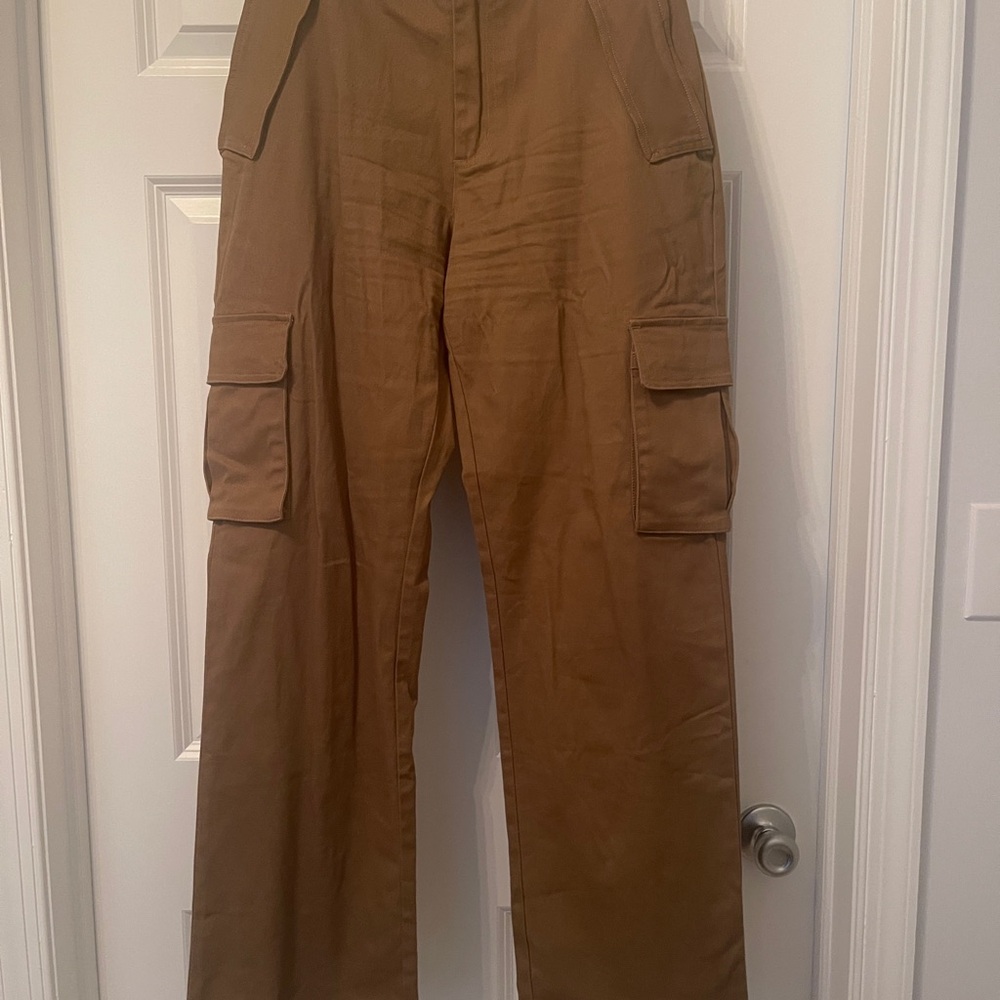 Naked Wardrobe Brown Cargo Pants